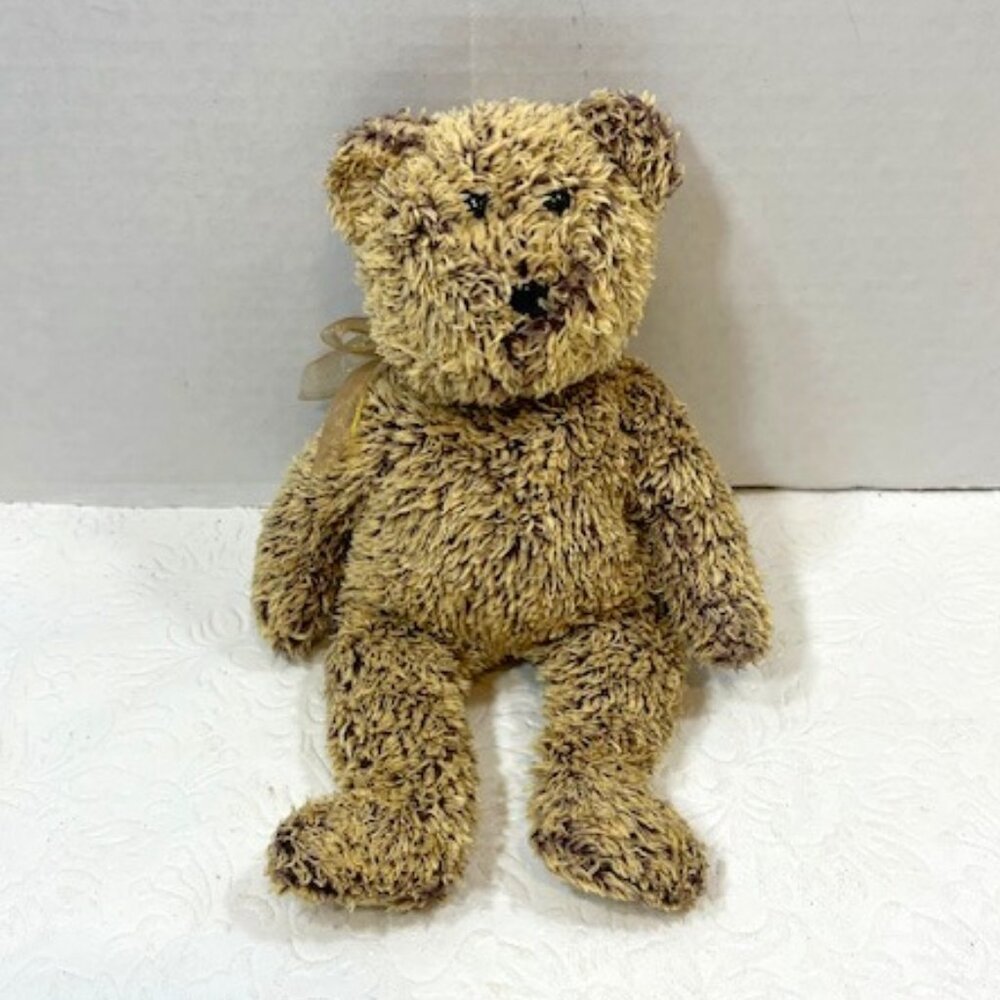 Ty Beanie Babies HARRY the Bear Plush Stuffed Toy 2002 8"